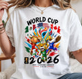 World Cup 2026 Shirt, USA Canada Mexico Soccer Tee, Football Fan T-Shirt, Gift for Soccer Lovers, Unisex Graphic Tee