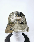 VINTAGE Camo Adjustable Hat 90s Y2K Hunting Outdoors Used FAST SHIPPING