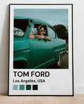 Tom Ford Designer Canvas Wall Art Home Decor Gallery Portrait