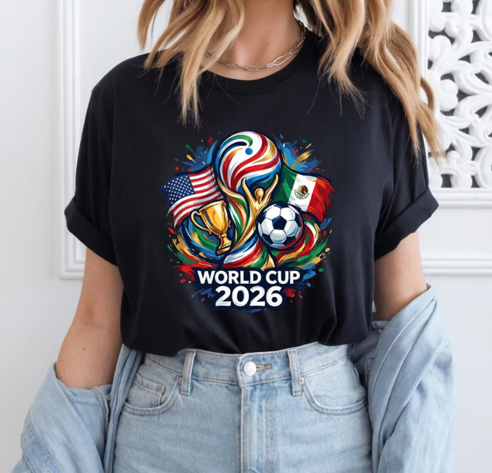 FIFA World Cup 2026 Shirt, Football Fan Tee, World Cup Gift, Soccer Cup Fan Tee, World Cup 2026 shirt, Soccer Shirt, Soccer Lover Gift