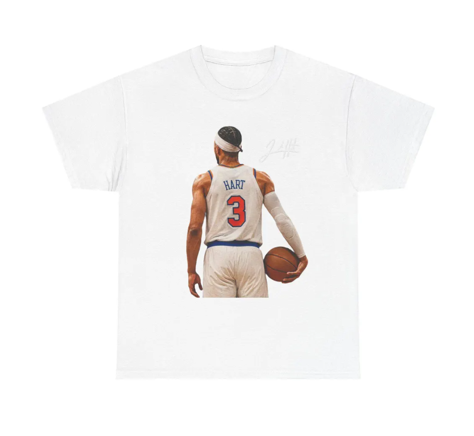 Josh Hart New York T Shirt Autograph Edition Basketball NYC
