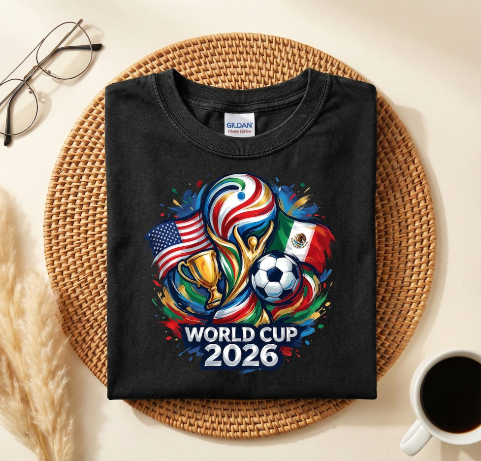 FIFA World Cup 2026 Shirt, Football Fan Tee, World Cup Gift, Soccer Cup Fan Tee, World Cup 2026 shirt, Soccer Shirt, Soccer Lover Gift