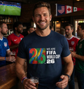 FIFA World Cup 2026 T-Shirt | Soccer Fan Gift Unisex Tee | WC26 Football Shirt | USA Canada Mexico