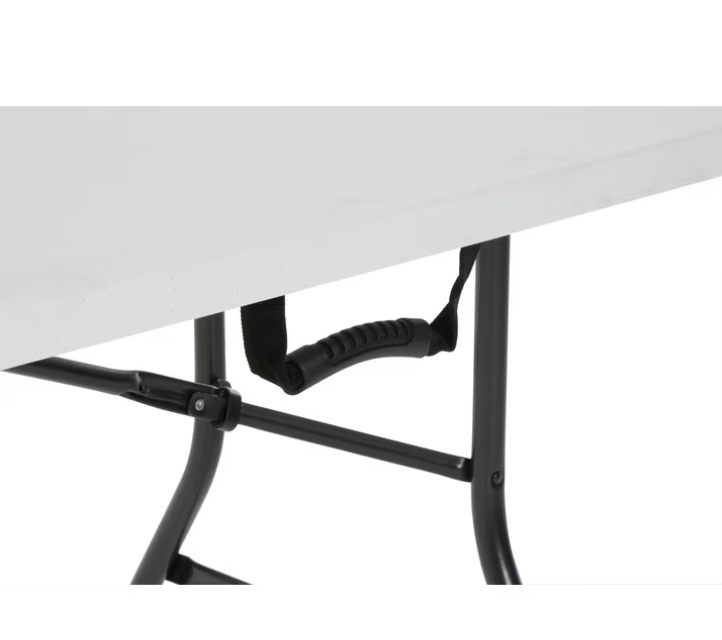 Cosco 6 Foot Premium Folding Table, White Speckle