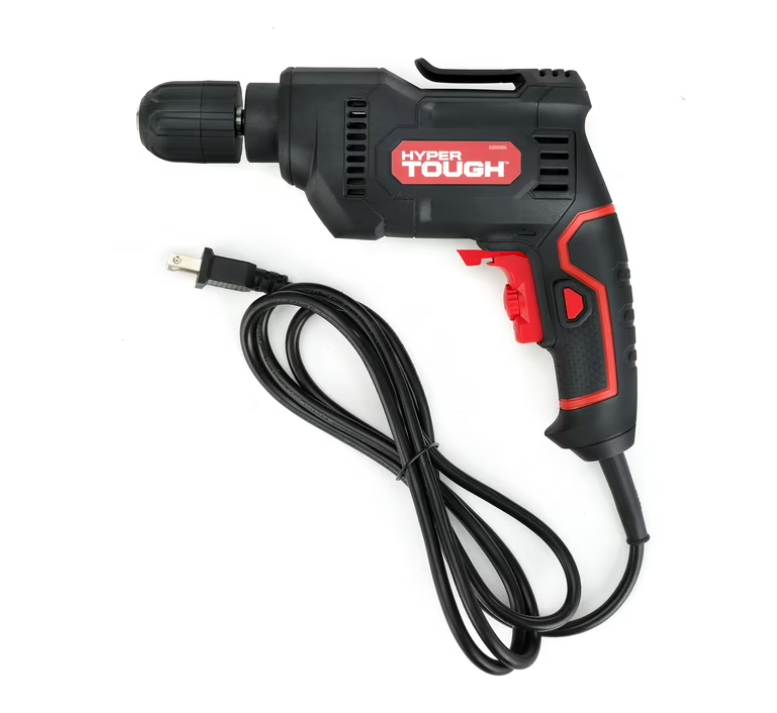 Hyper Tough 5.0amp, 120 Volts 3/8 inch Electric Drill, New Condition
