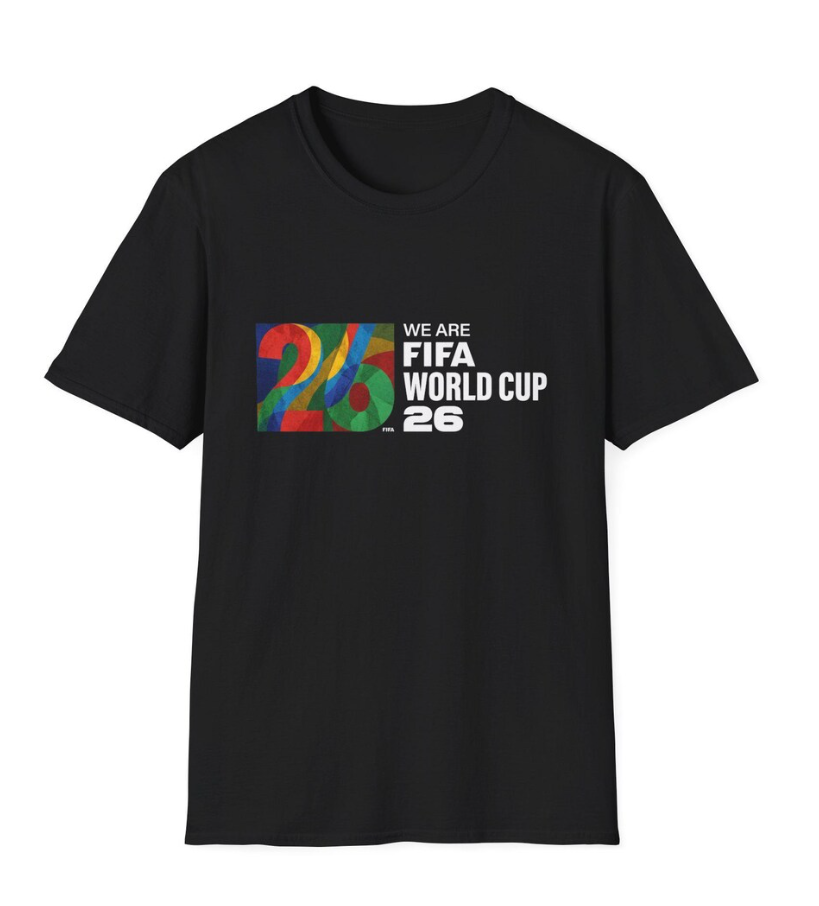 FIFA World Cup 2026 T-Shirt | Soccer Fan Gift Unisex Tee | WC26 Football Shirt | USA Canada Mexico