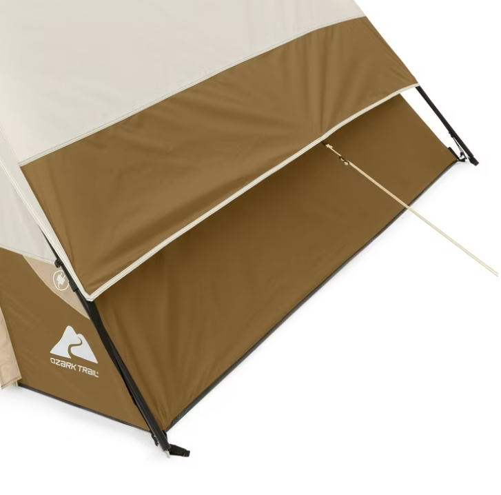 Ozark Trail 7' x 7' 3-Person A-Frame Tent, 13.44 lbs