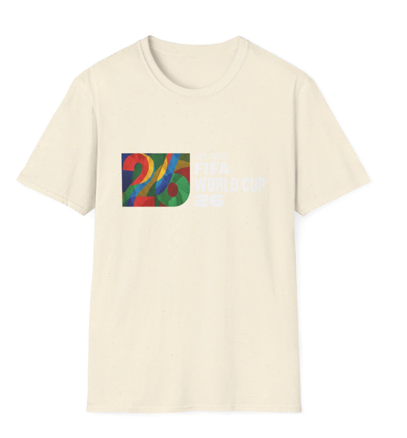 FIFA World Cup 2026 T-Shirt | Soccer Fan Gift Unisex Tee | WC26 Football Shirt | USA Canada Mexico