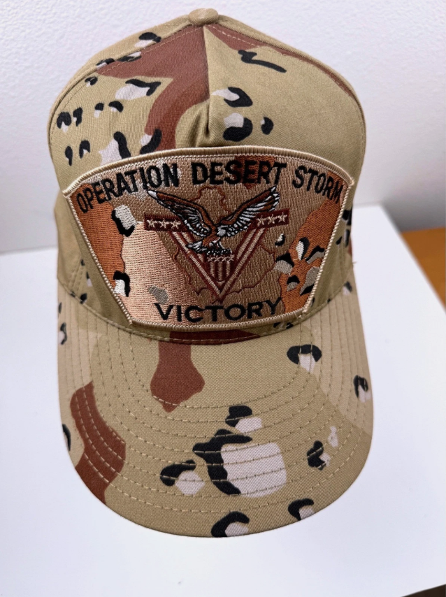 Operation Desert Storm Victory Hat Mens Camo Snapback Cap Chocolate Chip Desert