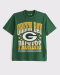 Green Bay Packers Vintage Inspired Graphic Tee - Vintage NFL Fan Shirt