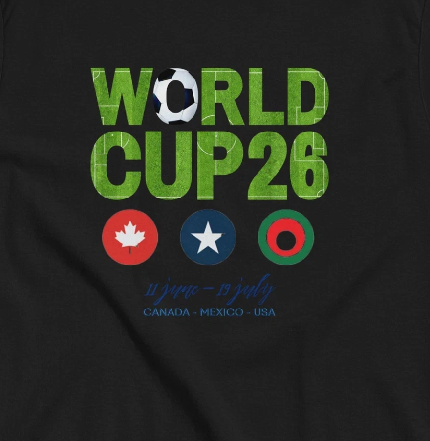 World Cup 2026 Soccer Unisex T-shirt