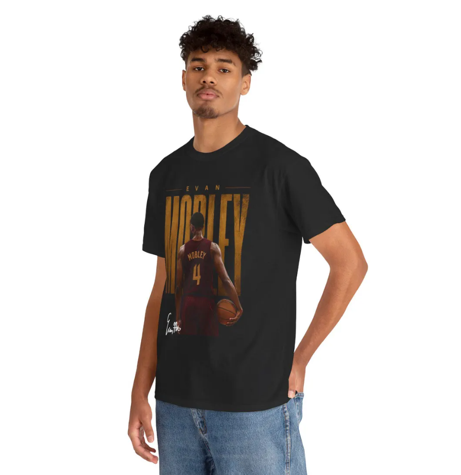 Evan Mobley Cleveland T Shirt Autograph Edition