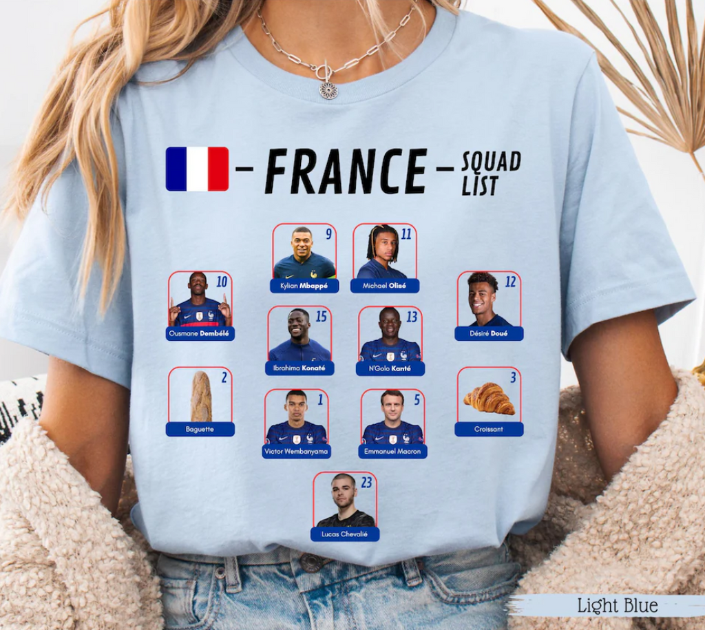 Funny France Football Fan Shirt, Fifa World Cup 2026 France Team Shirt, Viral World Cup Tees, Football Gift for French Friend, Fifa 2026 Cup