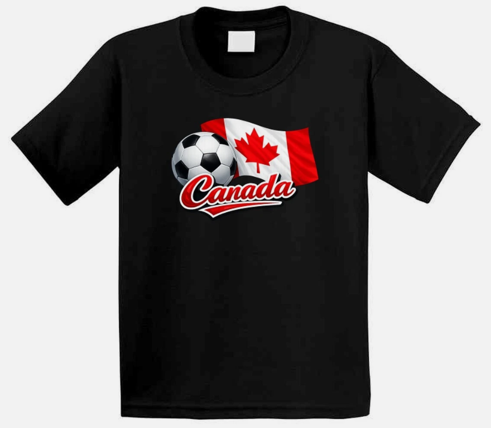 Canada World Cup Soccer Fan T Shirt