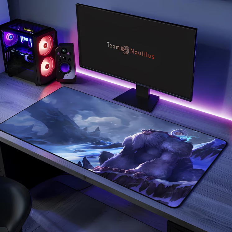 Nunu Skin Collection Desk Mat League of Legends