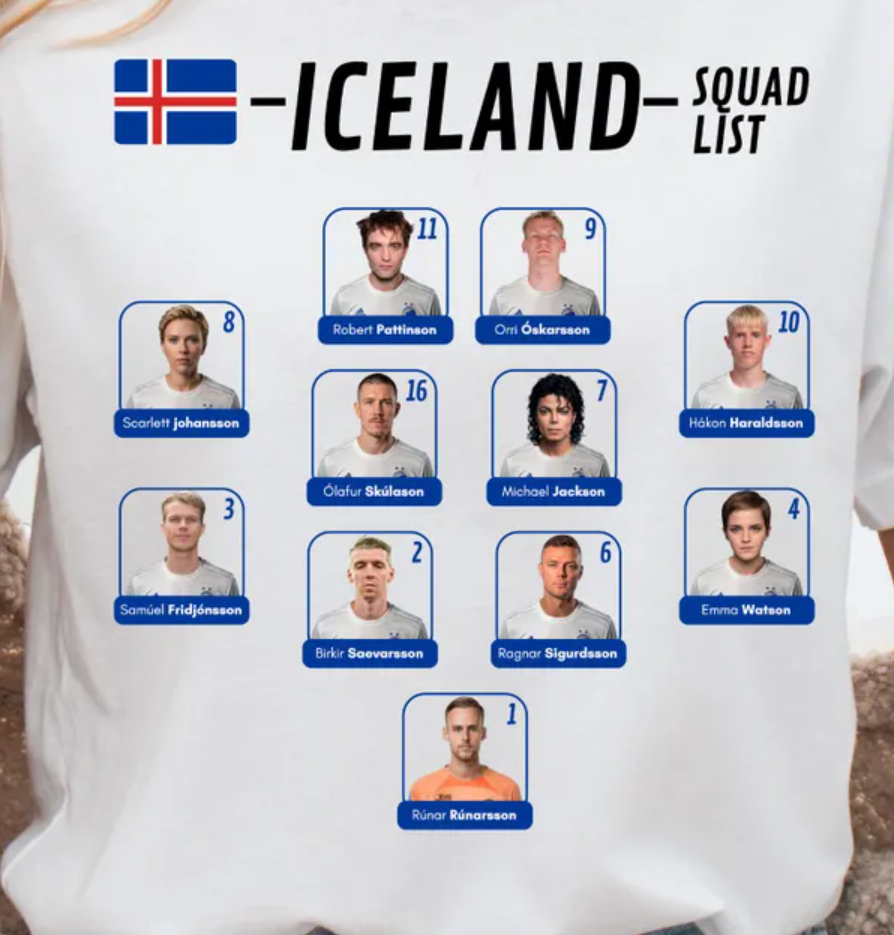 Funny Iceland squad list shirt, World cup 2026 shirt, Iceland world cup 2026 tee, Fifa world cup 2026, Iceland funny shirt for supporters