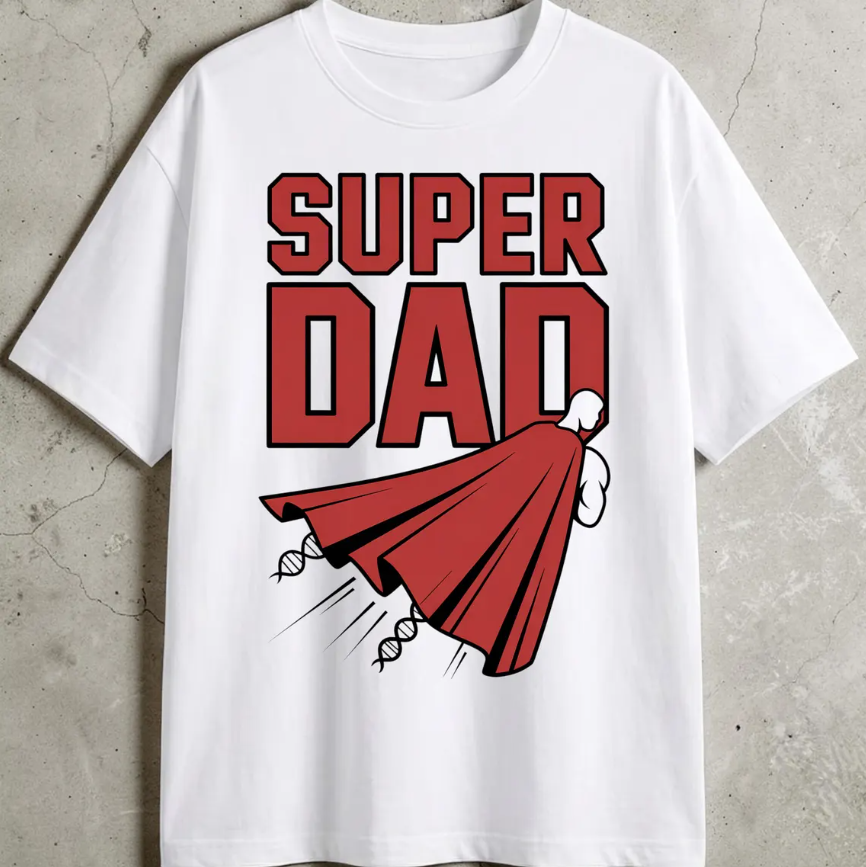 Super Dad PNG Bundle – Father’s Day T-Shirt Sublimation Digital Download
