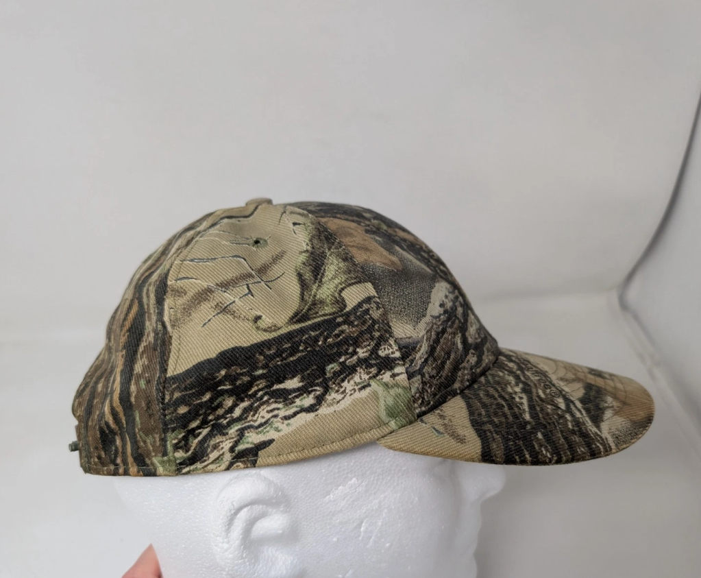 Vintage Realtree Camo Hat Cap Snapback Camouflage Hunting 90s Made In USA