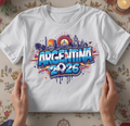 Argentina Team 2026 T-Shirt – Soccer Fan Tee, Argentina Flag Graphic Shirt, World Cup 2026 Football Supporter Gift