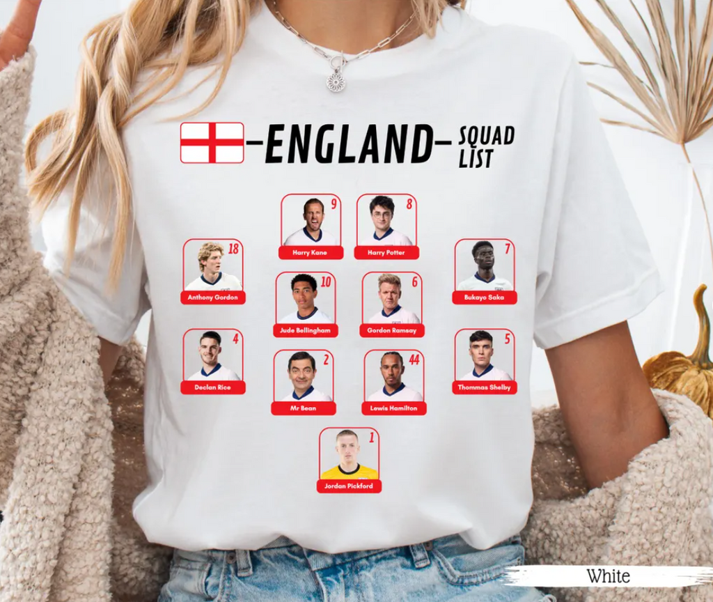 Funny England world cup shirt, England squad list world cup 2026 Tee, English team spirit wear, Next world cup 2026, 2026 World cup shirts