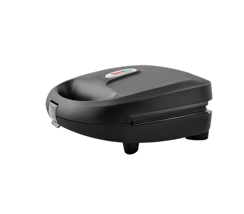 Mainstays 2 Slice Removable Plates Waffle and Sandwich Maker, Ceramic Nonstick, 750 Watts