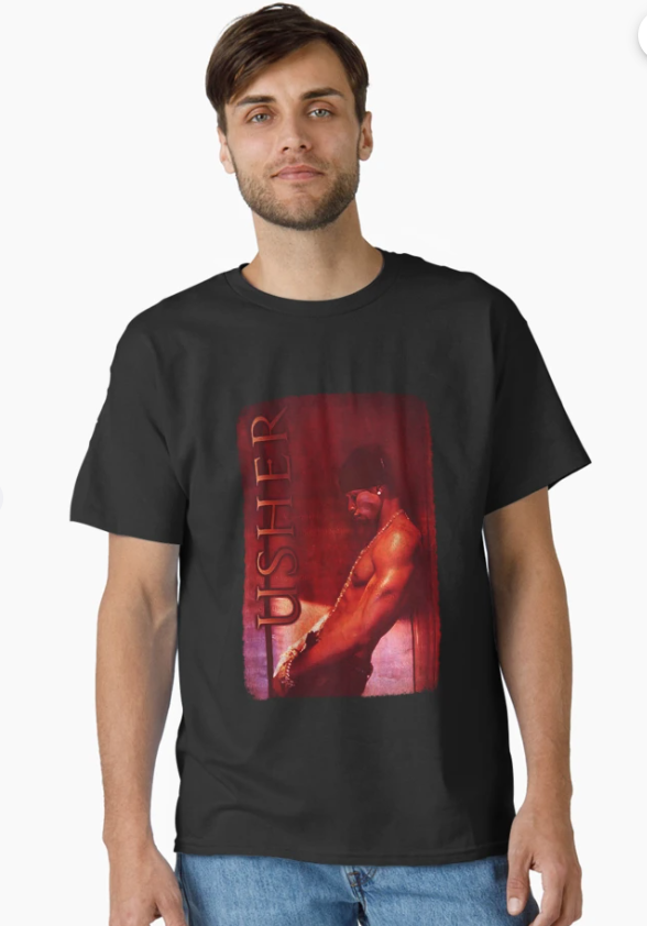 Vintage Poster Usherrr Classic T-Shirt