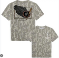 Post Hunt Tee Combat Waterfowl Bottomland Washed Out Mossy Oak