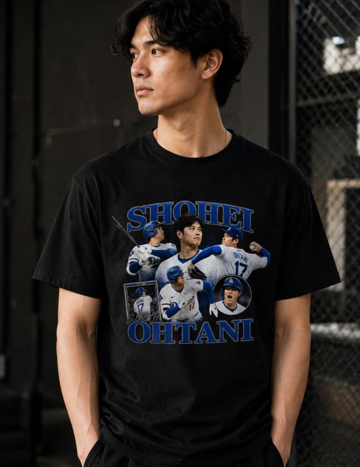 Shohei Ohtani Baseball Players T-Shirt MLB Shohei Tee, Ohtani dodgers shirt