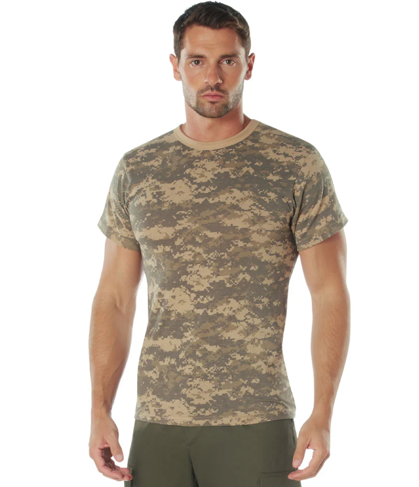 ACU Digital Camo Short Sleeve T-Shirt