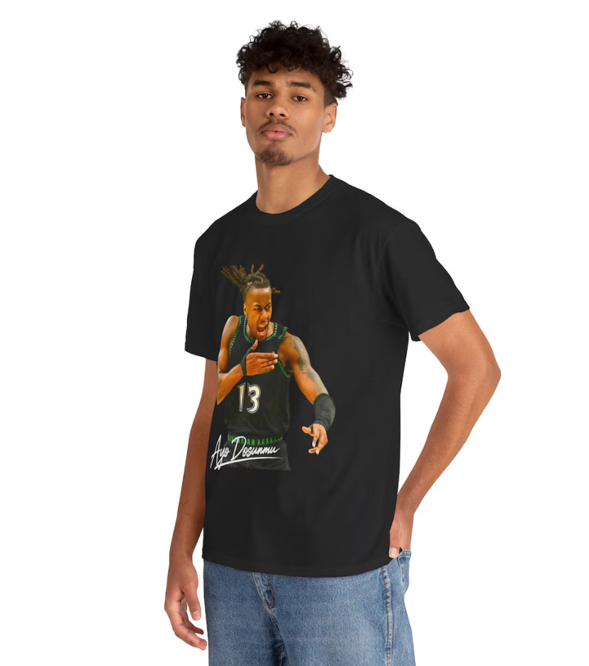 Ayo Dosunmu Minnesota T Shirt Graphic Basketball Tee