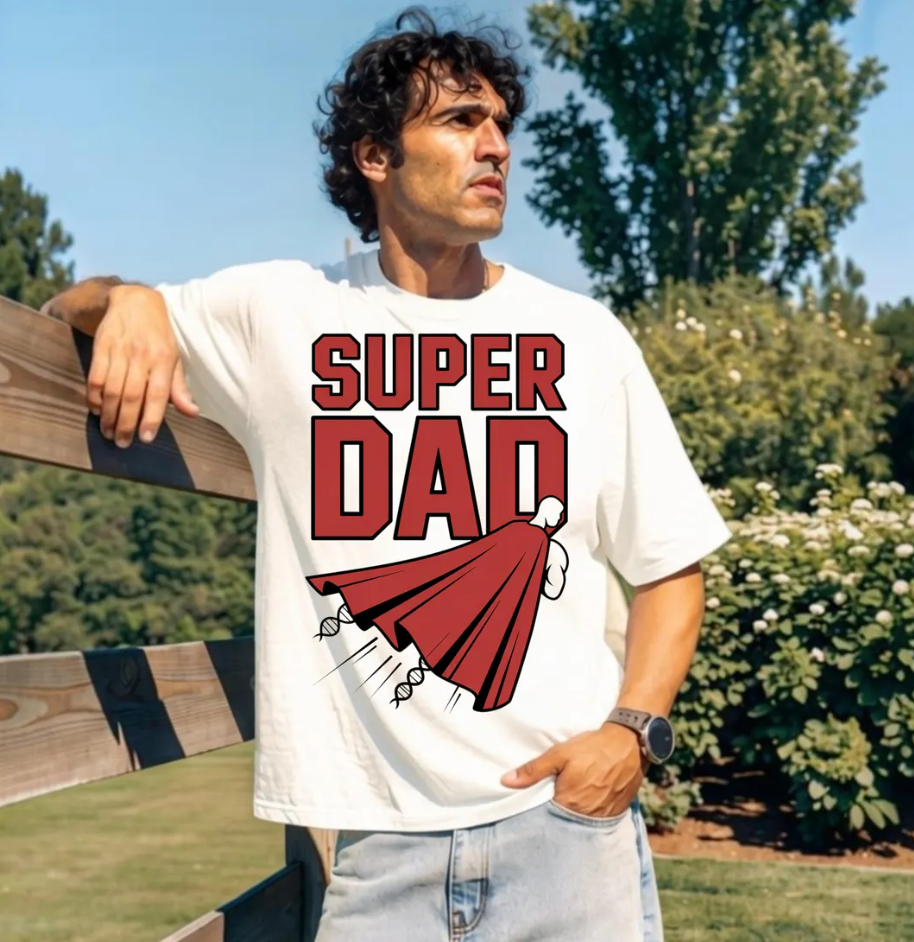 Super Dad PNG Bundle – Father’s Day T-Shirt Sublimation Digital Download