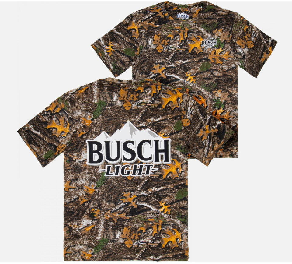 Busch Light Hunting Subterfuge Camo T-Shirt Multi-Color