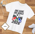 World Cup 2026 Soccer T-Shirt, CAN MEX USA, Unisex Football Fan Gift