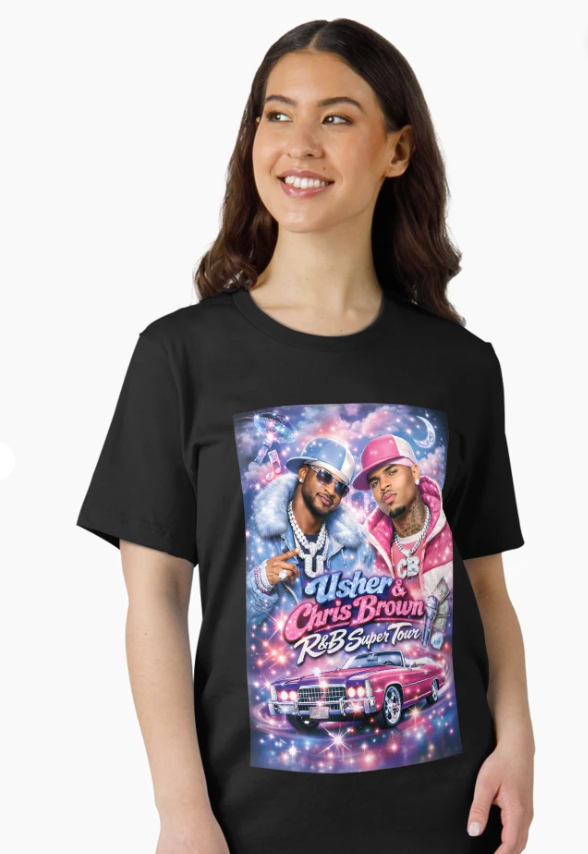 Chris Brown Usher Tour Fan Art Essential T-Shirt