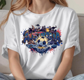Australia 2026 T-Shirt – Australian Soccer Fan Tee, Australia Flag Graphic Shirt, World Cup 2026 Football Supporter Gift