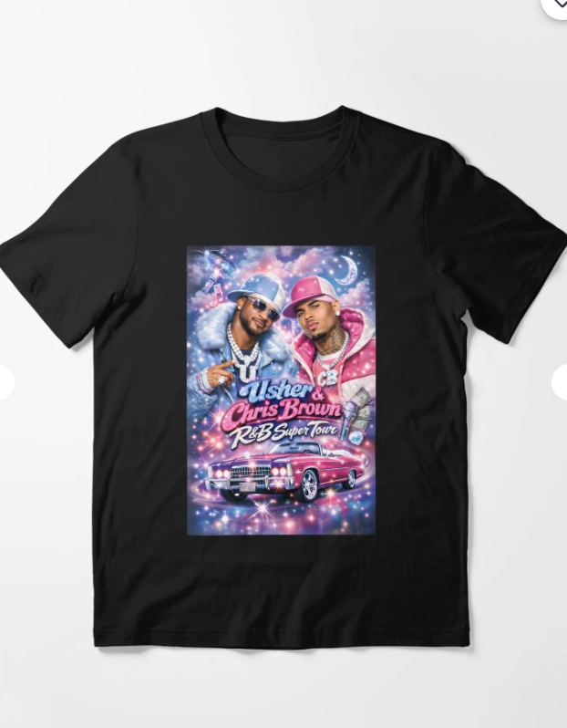 Chris Brown Usher Tour Fan Art Essential T-Shirt