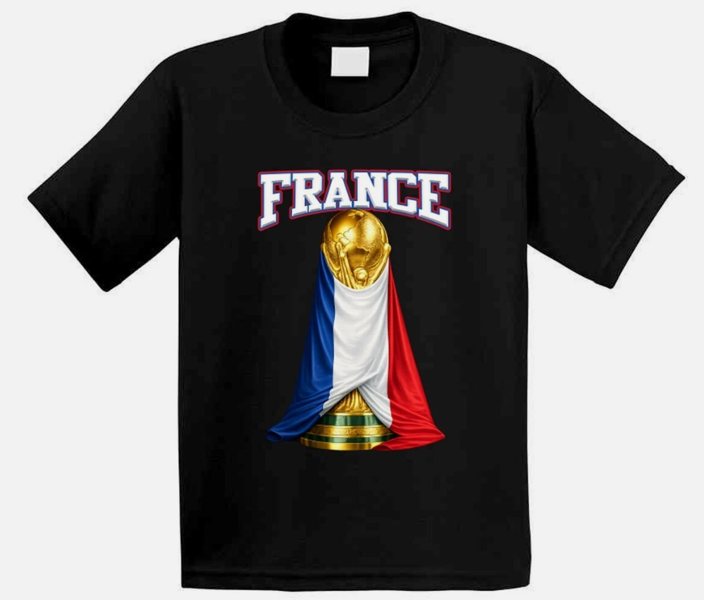France World Cup Soccer Fan T Shirt