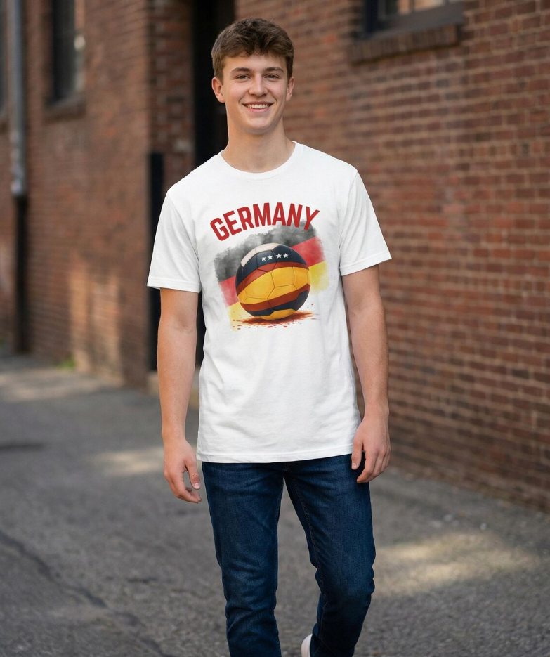 Germany soccer t-shirt, World Cup 2026 fan tee, national team supporter shirt