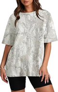 Vintage Maple Leaf Camo T-Shirt – Oversized Camouflage Graphic Streetwear Tee