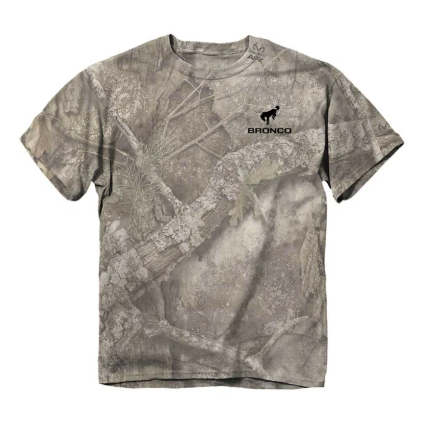 Ford Bronco - Camo Built Wild T-Shirt