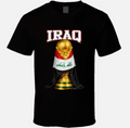 Iraq World Cup Soccer Sports Fan T Shirt