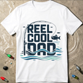 Reel Cool Dad PNG – Fishing Dad T-Shirt Design, Father’s Day Sublimation Digital Download