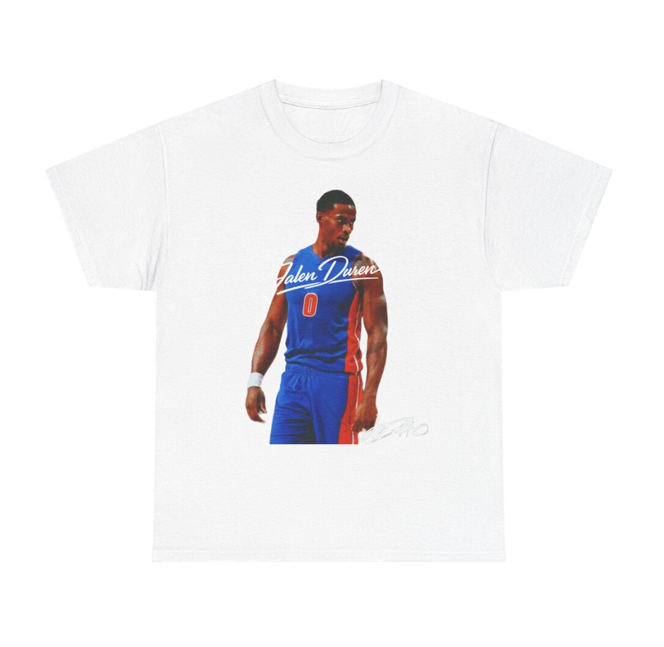 Jalen Duren Detroit Shirt Tee Jersey Fan Graphic Tee