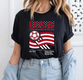 World Cup 2026 USA Soccer Shirt, United States Soccer Club Tee, American Flag Soccer Fan Gift, Patriotic USMNT Vintage Soccer Shirt