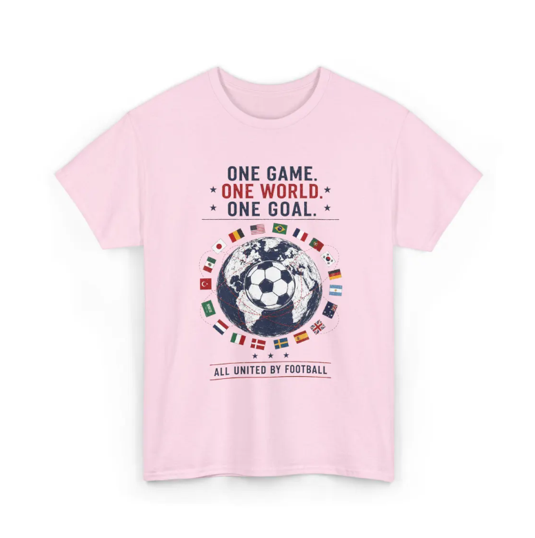 FIFA World Cup 2026 USA Shirt | Soccer Fan Tee | Football Lover Graphic T-Shirt | USA World Cup Outfit | Unisex Cotton Tee