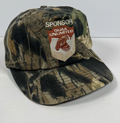 Vintage Quail Unlimited Hunting Camo Camoflage SnapBack Hat Cap Pro-Tex USA