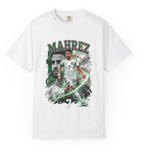 Algeria World Cup 2026 Tee, Algeria Soccer Spirit, National Team Supporter, Algeria 2026 Fan Tee, algeria mahrez, mahrez tee