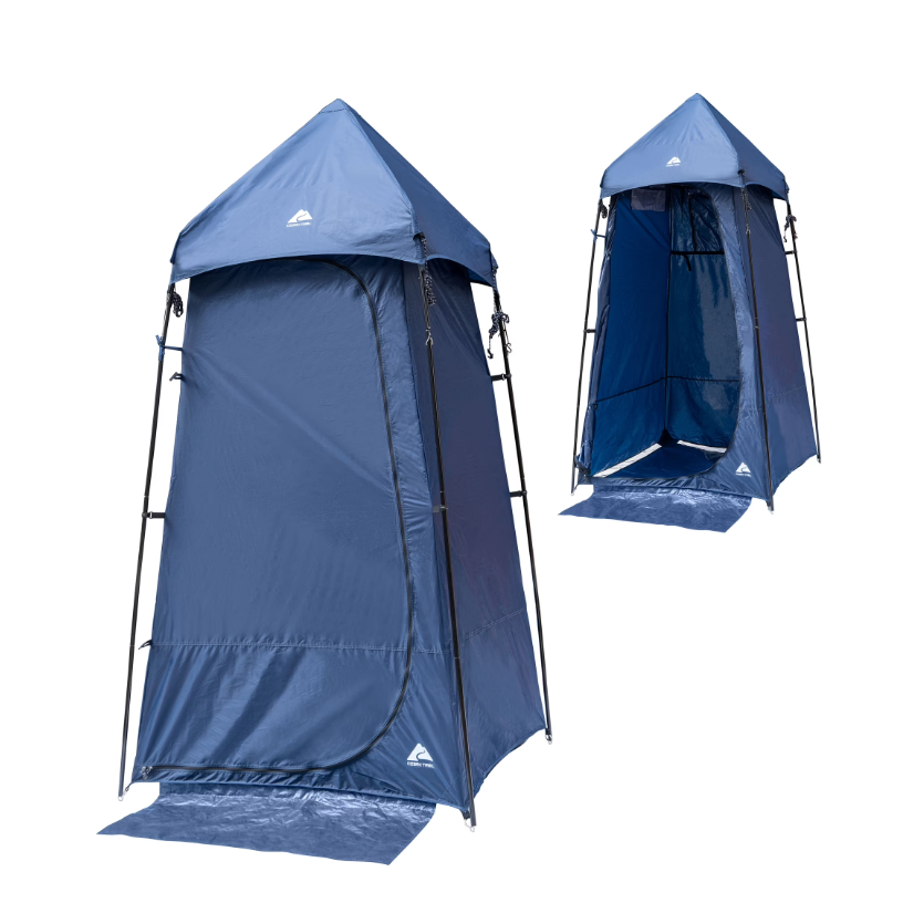 Ozark Trail 1-Person Privacy Shelter Tent, Blue