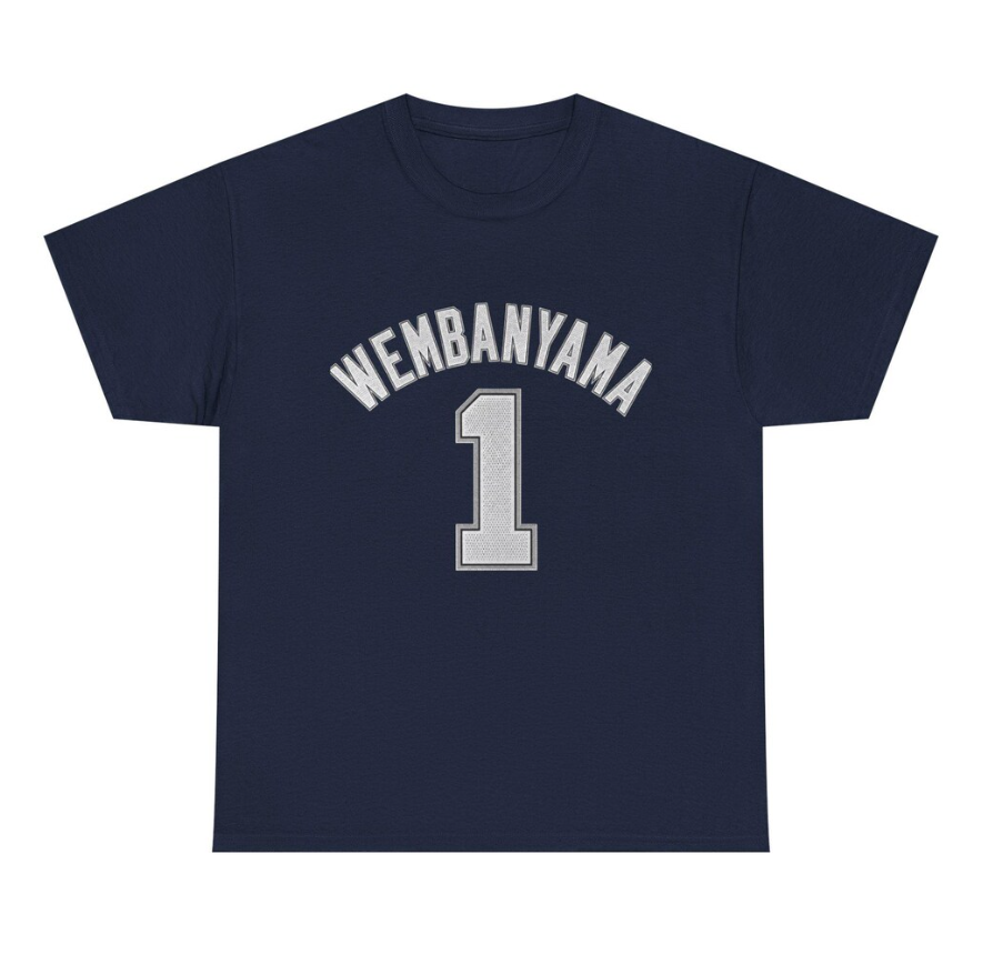 Victor Wembanyama San Antonio T Shirt Jersey Tee Edition
