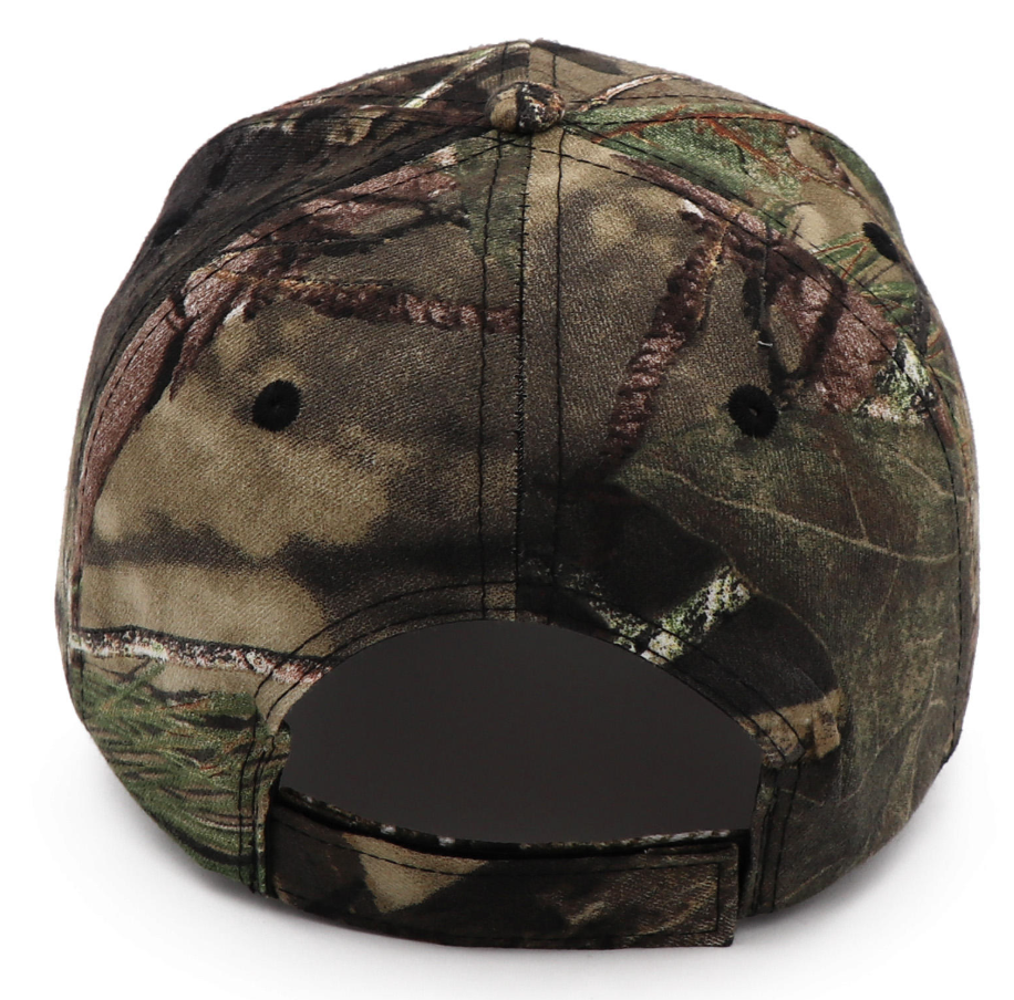 This lightweight, wide-brimmed, camouflage cotton sports hat offers UPF 50+ sun protection and is suitable for the beach, boating, and gardening.